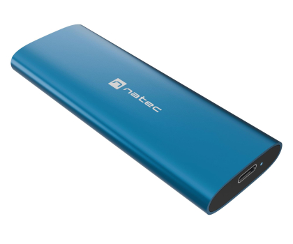 Obudowa do dysku Natec RHINO M.2 NVME LITE USB-C 3.2 GEN 2 HORIZON BLUE